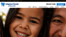 What Adaptivedental.com website looked like in 2019 (4 years ago)
