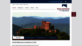 What Annweiler.de website looked like in 2019 (4 years ago)