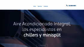 What Aireacondicionadointegral.com.mx website looked like in 2019 (4 years ago)