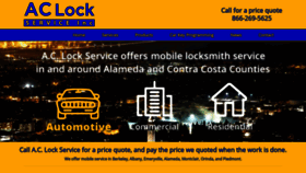 What Aclockservice.com website looked like in 2019 (4 years ago)