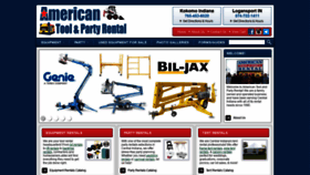 What Americantoolandpartyrental.com website looked like in 2019 (4 years ago)
