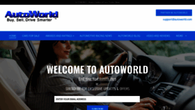 What Autoworld.com website looked like in 2019 (4 years ago)