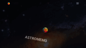 What Astromemo.com website looked like in 2019 (4 years ago)