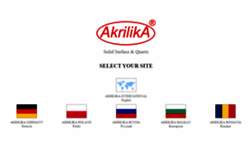 What Akrilika.com website looked like in 2019 (4 years ago)