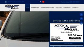 What Actionglassca.com website looked like in 2019 (4 years ago)