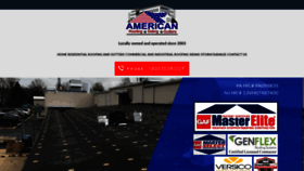 What Americanroofremodel.com website looked like in 2019 (4 years ago)
