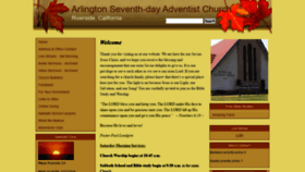 What Arlingtonsda.org website looked like in 2019 (4 years ago)