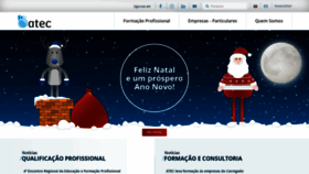 What Atec.pt website looked like in 2019 (6 years ago)