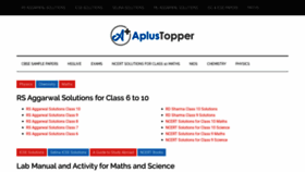 What Aplustopper.com website looked like in 2019 (4 years ago)