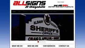 What Allsignsny.com website looked like in 2019 (4 years ago)
