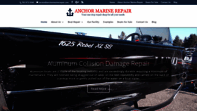 What Anchormarinerepair.com website looked like in 2019 (4 years ago)