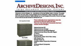 What Archivedesignsinc.com website looked like in 2019 (4 years ago)