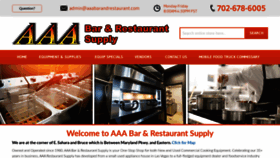 What Aaabarandrestaurant.com website looked like in 2019 (4 years ago)