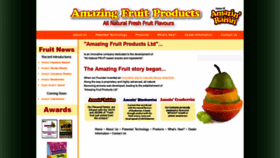 What Amazinfruit.com website looked like in 2019 (4 years ago)