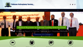 What Arthroplasty.org.pk website looked like in 2019 (4 years ago)
