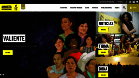 What Amnistia.org.pe website looked like in 2019 (4 years ago)