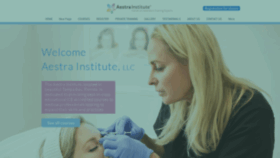 What Aestrainstitute.com website looked like in 2019 (4 years ago)