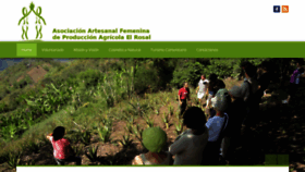 What Asociacionelrosal.org website looked like in 2019 (4 years ago)