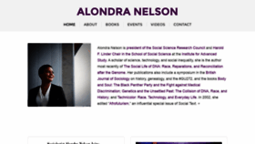 What Alondranelson.com website looked like in 2019 (4 years ago)