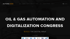 What Automacongress.com website looked like in 2019 (6 years ago)