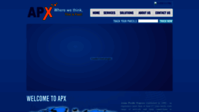 What Apxintl.co.uk website looked like in 2019 (4 years ago)