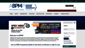 What Abpmp.org website looked like in 2019 (4 years ago)