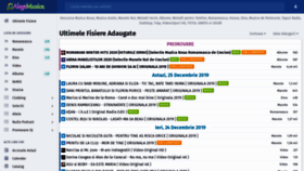 What Alegemuzica.live website looked like in 2019 (4 years ago)