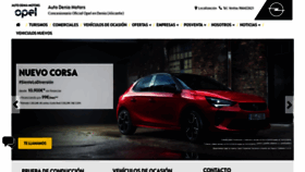 What Autodeniamotors.com website looked like in 2019 (4 years ago)