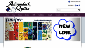 What Adirondackquilts.com website looked like in 2019 (4 years ago)