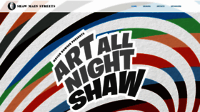 What Artallnightdc.com website looked like in 2019 (4 years ago)