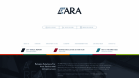 What Aragroup.com.au website looked like in 2019 (4 years ago)