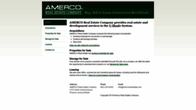 What Amercorealestate.com website looked like in 2019 (4 years ago)