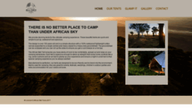 What Africanbelltents.com website looked like in 2019 (4 years ago)
