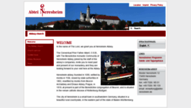 What Abtei-neresheim.de website looked like in 2019 (4 years ago)