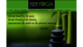 What Alphaomyoga.com website looked like in 2019 (4 years ago)