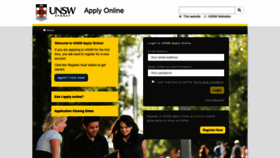 What Applyonline.unsw.edu.au website looked like in 2019 (4 years ago)