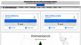 What Animaniacos.com website looked like in 2019 (4 years ago)