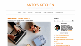 What Antoskitchen.com website looked like in 2019 (4 years ago)