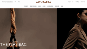 What Altuzarra.com website looked like in 2019 (4 years ago)