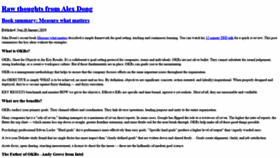What Alexdong.com website looked like in 2019 (4 years ago)