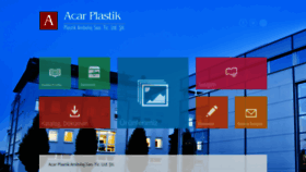 What Acarplast.com.tr website looked like in 2019 (6 years ago)