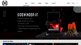 What Artillery3d.com website looked like in 2019 (4 years ago)