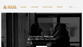 What Accelacademymobile.com website looked like in 2019 (6 years ago)