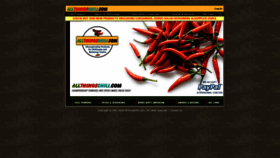 What Allthingschili.com website looked like in 2019 (5 years ago)