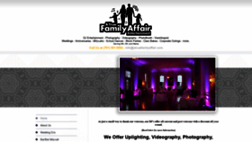 What Atruefamilyaffair.com website looked like in 2019 (4 years ago)