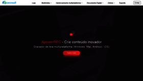 What Apowersoft.com.br website looked like in 2019 (4 years ago)