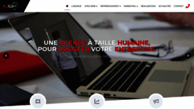 What A2com.be website looked like in 2019 (6 years ago)