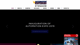 What Automationindiaexpo.com website looked like in 2019 (4 years ago)