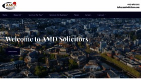 What Amdsolicitors.com website looked like in 2019 (4 years ago)