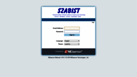 What Alpha.szabist.edu.pk website looked like in 2019 (4 years ago)